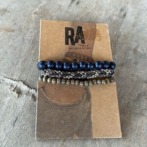 RA Rogue Accessories 3-Piece Men’s Padanaram Bracelets‎ NWT
